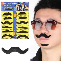 Full Beard Fake Moustache-9