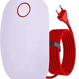 Revol Water Tank Overflow Alarm Siren with Voice Sound, Wired Sensor Security System Water Alarm Bell with free water sensor,Oval Shape Wired Sensor Security System-19