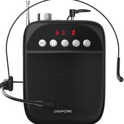 Voice Amplifier, 10WSpeaker w HeadMic, BT,USB,MP3,FM,TF Card,8Hrs Battery D-1220 Speaker Cabinets-26