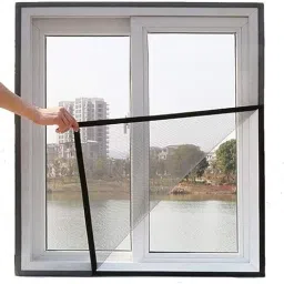 Polyester Infants Washable Window Moswuito Net Size 48"x24" (Feet=4'x2') Mosquito Net-image-25