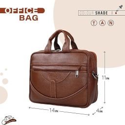 Men & Women Tan Messenger Bag-image-34