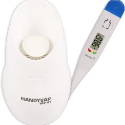 Medtech Steam Inhaler- Handyvap VAP-01 Portable inhaler with TMP05 Thermometer Vaporizer-11