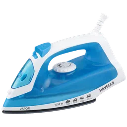 HAVELLS Vapor 1250 Watts 200ml Steam Iron (Self Clean function, GHGSIBVB125, Blue)-image-4