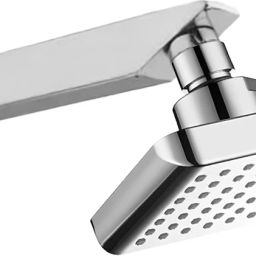 4x4 Inch Overhead Shower with 9-Inch Arm | Chrome Finish | ABS Body Fixed Mount-image-82