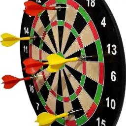 baybees Magnetic Dart Board Game with Darts, Toy Gifts for Children and Kids Soft Tip Dart image 3