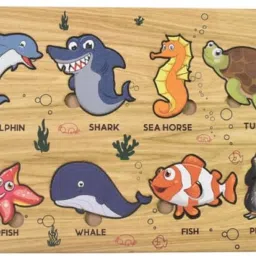 SEA ANIMAL WOODEN PUZZLE-16