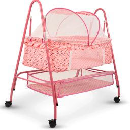 Baby Swing Cradle for Jhula with Mosquito Protection Net-image-45