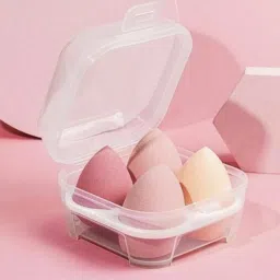 cosmetics Blender Sponge 4 Pcs in A Storage Box-26