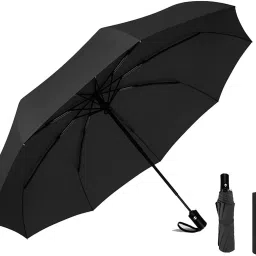 Big Size Folding Umbrella | Auto Open And Close Windproof, Lightweight Umbrella-image-17