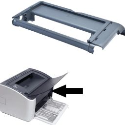 PRINTER PARTNER Printer Front Cover Compatible with Canon LBP 2900 with Accurate Fitting Grey Ink Toner-0