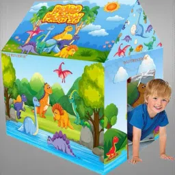 New Tent House For Kids Large Size Jumbo Tent House (Multicolor)_FK22-image-72