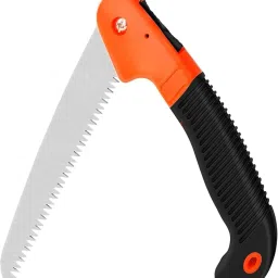 FS03 Folding Pruning Saw, Premium Folding Hand Saw with Secure Lock Comfort Soft Grip for Garden Tree Pruning Camping Wood Working Anvil Pruner-8