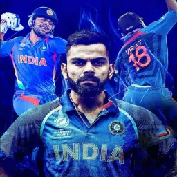 Virat Kohli (India) Digital Reprint Clip Board Exam Pad (14x9.5 Inches)-40