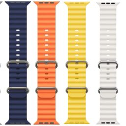 sk ultra Smart Watch Strap Belt for Ultra Watch 49 mm, Series 8 / 7 45 mm, Series 6 / 5 / 4 44 mm, Series 3 / 2 / 1 42 mm, T800 Ultra, Watch 8 Ultra, i8 Pro Max, W26, T800. Smart Watch Strap-image-14