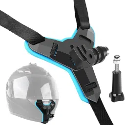 Jaaro Adjustable Helmet Chin Strap Mount for GoPro Hero 9/8/7/6 Cameras Strap-2