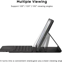 Proelite Redmi Pad SE 11 inch, Magnetic Detachable Wireless Bluetooth TouchPad Bluetooth Standard Tablet Keyboard Compatible with Desktop, Laptop, Mac Easy to Use,Plug and Play,Quick, Comfy Durable body image 4