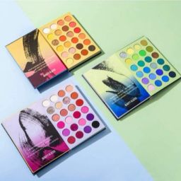 72 Color Press Eyeshadow Palette Book Shadow Palette Glitter Matte Shimmer Natural Highly Pigmented Professional Eye Shadow Powder Long Lasting Waterproof Make Up Pallet 70 g 70 ml-0