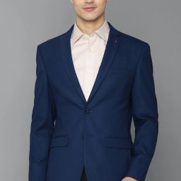 Men Solid Single Breasted Formal Blazer-image-55