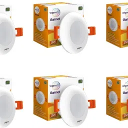 Garnet 3W LED Mini Downlighter ,Pack of 6 Recessed Ceiling Lamp-26