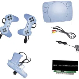 lightgaming 80 Classic TV Game Console Inbuilt Game Contra, Super Mario Bros with 1 Cassette NA GB with Contra, Super Mario Bros, F1 Race, Cricket Game-image-92