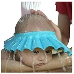 Kids Adjustable Soft Visor Bathing Baby Shower Cap 18-image-18