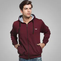 Men Solid Casual Jacket-image-2
