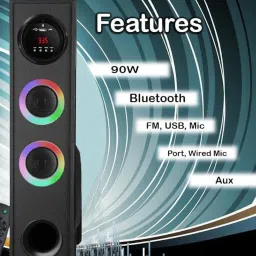 Yoment KJIBluetooth Music System Home theater 100 W Bluetooth Tower Speaker-picture-32