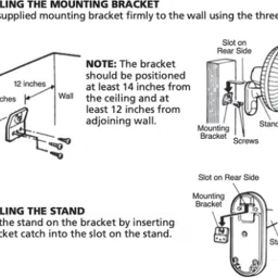 lexcab Wallfan Mount Bracket 2 pic Shelf Bracket 0 Shelf Bracket image 4