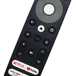 TIZOQ Remote Control Compatible For Voice Command Feature Vu Google Smart Tv Remote Controller image 3