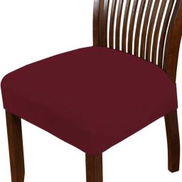 Polyester Plain 1 Seater Chair Cover-image-7