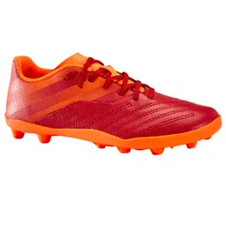 kipsta Kids Football Shoes Agility 140 Grass Burgundy-picture-10