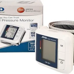 AND UB-351 Portable Wireless Travel Automatic Wrist bp Monitor Digital Wrist Pressure Monitor with Digital LCD Display Bp Monitor image 2