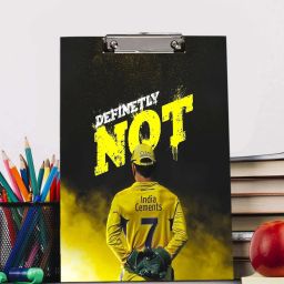 MS Dhoni Exampad Digital reprints examination pad school collage Size 14x10 inch-picture-15