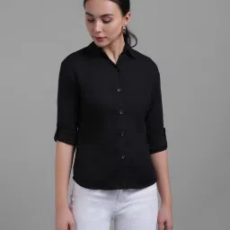 Women Regular Fit Solid Casual Shirt-image-56