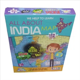 India Map Glow Puzzle-39