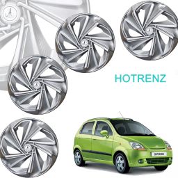 CAR WHEEL CAP/ WHEEL COVER TWIST "SILVER" 13 INCH Wheel Cover For Chevrolet Spark, Esteem, Eeco, S-Presso Lxi, i10, Alto K10, A-Star, Accent, Indica, Zen Estilo-image-81