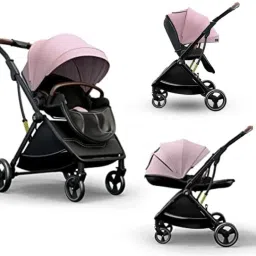 New Born Baby Stroller Pram - Travel Friendly - Comfortable & Smart Series Stroller-11