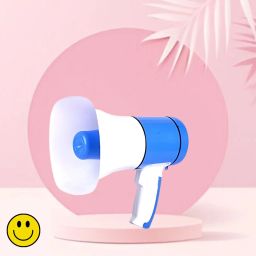 Handheld Megaphone with Siren, Microphone & Rechargeable for Outdoor EventsA255 Bhopu Portable Megaphone, Siren Loudspeaker Function and Long Battery BackupU255 Outdoor PA System-4