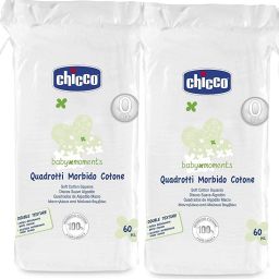 SOFT COTTON SQUARES , Twin pack-20