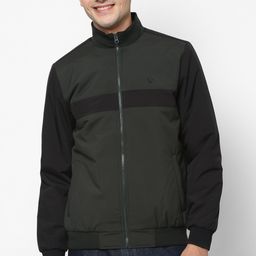 allen solly Men Solid Bomber Jacket-picture-27