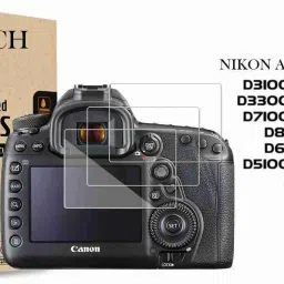 FINCH Edge To Edge Screen Guard for Nikon D3100 /D3200/ D3300/ D3400/ D5/ D4S/ D500/ D5100/ D5200/ D5300/ D5500/ D5600/ D610/ D600/ D7100/ D7200/ D750/ D800/ D810/ D800E/ D7500/ J1 /J2 /J3/ J5/ J4/ D300/ D700/ P900S/ P600/ D7000-image-59