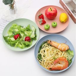 keshuenterprise lightweight & unbreakable dinner plates set of 8 Sizzler Tray image 3