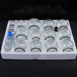 ACUPRESSUREMART Hijama Fire Glass Cups Set of 16 Pieces for Fire Cupping Therapy Massager-image-68