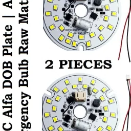 PACK OF 2 12Watt AC DC Alfa DOB Plate Bulb Raw Material Electronic Components Electronic Hobby Kit-image-29