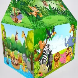New Tent House For Kids Large Size Jumbo Tent House (Multicolor)_FK152-image-97