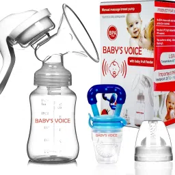 Manual Breast Pump, Adjustable Suction Silicone Hand Pump- Manual-image-91