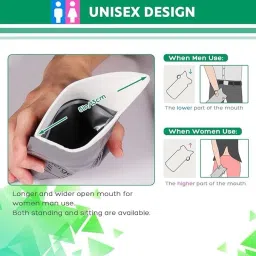 Disposable Urinal Bag, 2 Pack Portable Camping Pee Bags, Travel Pee Bags D226 Urine Bag-image-83