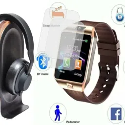 Gangtok Hub Edge To Edge Tempered Glass for Dz09 Smartwatch [Screen Guard Only] _0.0772-25