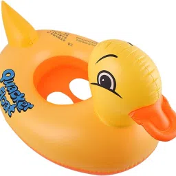 Inflatable Rubber Duck Pool Float for Kids Swim Floatation Belt-image-68