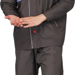 Colorblock Men Raincoat-image-33